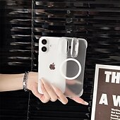 お買い得  iPhone用ケース-iPhone 16 Pro Max/15 Pro Max用マグネット式スマホケース - 半透明の背面カバー、MagSafe対応、ワイヤレス充電、耐衝撃PC、磁気吸着