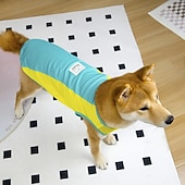 cheap Cooling Vest &amp; Shirt-Dog Shirts Quick Dry Soft Stretchy Pet T-Shirts with Reflective Label Tank Top Sleeveless Vest Sun Protection Dog Clothes for Large Dogs