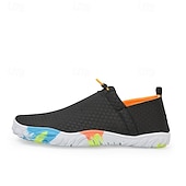 billige Sneakers til herrer-Slip-on nettingsko for menn i beige og oransje – elastiske, pustende loafers for reiser, sommerutflukter og enkel bruk på farten