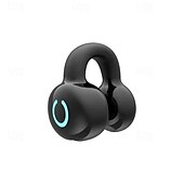 cheap TWS True Wireless Headphones-YX09 Open-Ear Wireless Earbuds Bluetooth 5.3 – Ultra-Light Clip-On Headphones with Mic, Low Latency, Waterproof, for Running, Gaming, Phone Calls