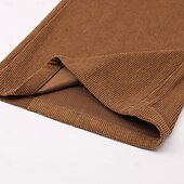 abordables Bas-Rétro Vintage Années 1970 Groovy Pantalons à pattes d'éléphant Pantalon évasé Hippie Disco Taille Normale Velours Côtelé Déguisement Homme Halloween Carnaval Festival de Musique Décontracté Quotidien