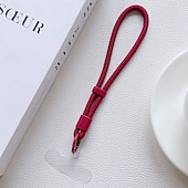 baratos Cordões de telefone e pulseiras-alça de pulso para celular com clipe removível – cordão curto e fofo para capa de celular