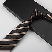 economico Cravatte e papillon da uomo-Per uomo Cravatte Moda Affari Jacquard Motivo Ricevimento di matrimonio Abbigliamento quotidiano