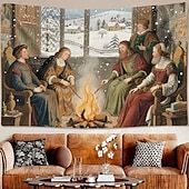 preiswerte Mittelalterlicher Wandteppich-Mittelalterliche Wandteppich Mittelalter Teppich Religiöse Kunst Große Wanddekoration Fotografische Kulisse für Zuhause Schlafzimmer Wohnzimmer Dekoration Gent Belgien