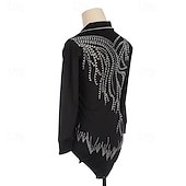 cheap Boys&amp;Men Figure Skating Costumes-Men's Boys Figure Skating Costumes High Elasticity Training Competition Skating Wear Classic Crystal / Rhinestone Long Sleeve Ice Skating Figure Skating
