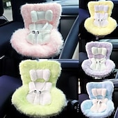 cheap Doll Clothing &amp; Accessories Sets-Doll Car Seat for 17cm Dolls with Air Vent Clip and Desktop Stand Cute and Functional Car Ornament for Blind Box Doll Fans