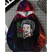 billiga Pojkens 3D Vision &amp; Geometri-Pojkar 3D Tecknat Huvtröja Långärmad Vår Höst Mode Streetwear Barn 4-12 år Huva Utomhus Ledigt Dagligen Normal