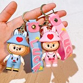 baratos Bonecas-Chaveiro Cartoon Boneca com Dente de Leite Pingente de Mochila Chaveiro de Carro pequeno Presente