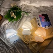 economico lampada da comodino-Graziosa lampada da comodino a forma di fungo a LED - lampada da comodino in vetro con luminosità regolabile, perfetta per l&#039;arredamento della casa &amp;regali