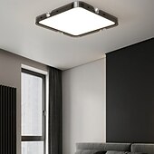 economico Lampade da soffitto con dimmer-Lampada da soffitto a LED minimalista ultrasottile, protezione degli occhi interamente in rame per camera da letto/corridoio