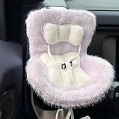 cheap Doll Clothing &amp; Accessories Sets-Doll Car Seat for 17cm Dolls with Air Vent Clip and Desktop Stand Cute and Functional Car Ornament for Blind Box Doll Fans