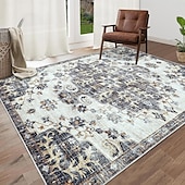 preiswerte Küchenteppiche &amp; Matten-Bohemian Boho Bereichsteppich Küchenteppich Rutschfester Ölbeständiger Bodenmatte Wohnzimmerteppich Innen- und Außenteppich Schlafzimmerdeko Badezimmermatte Eingangsfußmatte Fußmatte