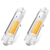 billige LED-lysrør-R7S LED-rørpærer 220V 78mm 118mm dype dimbare lyspærer 10W 20W dobbel sokkel T3 LED-erstatning for halogenlys 2 stk