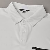 cheap Men&#039;s Golf Polo-Men&#039;s Geometric Golf Sports Polo Shirts Short Sleeve Polo Shirts Collared Shirts Business Casual Outdoor Athleisure Daily Wear 3D Print Summer Blue Purple Green