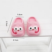 preiswerte Puppenbekleidungs- und Zubehörsets-Puppenschuhe ForLabubu Premium-Modenschuhe für 17 cm Puppen Zubehör Labubus Dress Up Dekorationszubehör Mini Finger Schuhe Keine Puppe