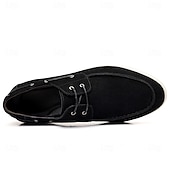 cheap Casual-Men&#039;s Beige Faux Suede Boat Shoes with Lace-Up Design – Comfortable Casual Footwear for Weekend, Vacation &amp; Daily Use