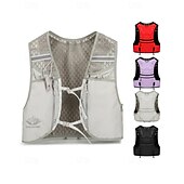 billiga Joggingärmar-Löparväst Vattenpaket Vätskeväst Armwarmers Vattentät Snabb tork Lättvikt Polyester för Maraton Camping Joggning
