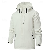 abordables Chaquetas impermeables-Hombre Cortavientos Chaqueta Chaqueta para senderismo Impermeable Al aire libre Impermeable Resistente al Viento Trajes de senderismo Ropa de senderismo Primavera Otoño Camiseta Camping / Senderismo