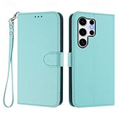 Χαμηλού Κόστους Samsung Θήκη-τηλέφωνο tok Για Samsung Galaxy S25 Ultra S24 Ultra Plus S23 Ultra Plus S22 Plus Ultra A55 A35 A25 A15 5G A54 A34 A14 A53 A33 A23 A13 Θήκη κάρτας πορτοφολιού