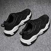 preiswerte Sneaker für Herren-Olivgrüne Wander-Sneaker für Herren – strapazierfähige Outdoor-Wanderschuhe mit atmungsaktivem Mesh und robuster Sohle für Trail-Walking, Camping und den täglichen Gebrauch im Freien