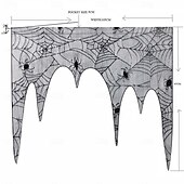 cheap Halloween Kithen-Black Bat Lace Halloween Table Runner Halloween Table Decoration,Lace Runners for Halloween Party Black Spooky Dinner Table Decorations