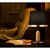 abordables lampe de chevet-Lampe de table à LED moderne, lampe de chevet blanc chaud, applicable au salon, à la chambre à coucher, au bureau, à la table de chevet et à la bibliothèque