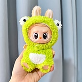 cheap Doll Clothing &amp; Accessories Sets-Clothes ForLabubu Dolls  Fluffy Pig Outfit for 17cm Labulabu Dolls Doll Not Included
