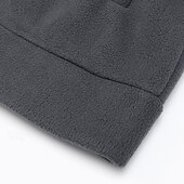 preiswerte Oberteile-Herren Windjacke Wanderjacke Fleecejacke Außen Warm Wanderoutfits Wanderbekleidung Winter Herbst Oberteil Camping / Wandern / Höhlenforschung Laufen Dunkelgrau Schwarz Armeegrün