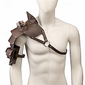 voordelige Pantser-Punk &amp; Gothic Middeleeuws Renaissance Wapens en Harnassen Gemaskerd Bal Krijger Ridder Voor heren Viking Maskerade Prestatie Toneel Maskerade Volwassenen Schouder Pantser
