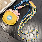 お買い得  携帯電話用ストラップとリストストラップ-ドーパミンカラーマッチングユニセックス携帯電話吊り下げロープ調節可能なクロスボディポータブルペンダント収納バッグ多機能紛失防止吊り下げチェーン