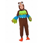 economico Costumi per bambini-Coda di fata Animale Pappagallo Uccello Pirata Polly Pigiama Kigurumi Tutine Cosplay Ragazzi Ragazze Bambini Performance Vestirsi in modo educativo Vestiti per eventi scolastici Halloween Carnevale