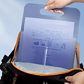 economico Borse per libri-Borsa portadocumenti di grande capacità specifica per studenti, più conveniente grazie alla disposizione dei distanziatori.