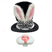 levne Doplňky-Alice in Wonderland Pohádka Śílenec Sada příslušenství Postavy z pohádek cosplay Filmové kostýmy for Unisex Děti Dospělé předvečer Všech svatých Karneval Světový den knihy Výkon Vzdělávací převlékán