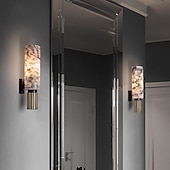 billiga Vägglampor för inomhusbelysning-LED-vägglampa i marmor, modern väggmonterad LED-vägglampa för inomhusbruk, vägglampor för sovrum/vardagsrum
