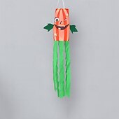 cheap Halloween Wall Tapestries-Halloween Windsocks Scary Halloween Hanging Windsock Flag Halloween Decorations for Outdoor Indoor Garden Home Yard Party Supplies