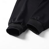 ieftine Pantalonii-Bărbați Παντελόνι πεζοπορίας Palton de iarnă Pantaloni din lână Pantaloni termici Iarnă Toamnă În aer liber Fit regulat Cald Pantaloni Buzunar Talie elastică Gri Închis Negru Camping / Drumeții
