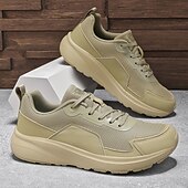 Χαμηλού Κόστους Ανδρικά Sneakers-Ανδρικά πλεκτά mesh αθλητικά παπούτσια με μπλε σόλα σε αντίθεση – ελαφριά και αναπνεύσιμα αθλητικά παπούτσια για τρέξιμο, καθημερινή προπόνηση, ταξίδια στην πόλη και ενεργό τρόπο ζωής.