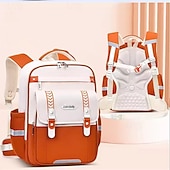 preiswerte Büchertaschen-Grundschulrucksack Jungen ergonomischer Rucksack Kinder wasserdichter Schulranzen Taschenbuch große Kapazität Mädchen Wolkenrucksack