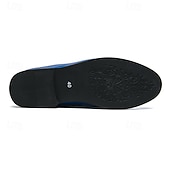 economico Slip-ons e mocassini da uomo-Mocassini slip-on da uomo in metallo dorato lucido – scarpe eleganti in similpelle alla moda per feste, ricevimenti nuziali, spettacoli teatrali, balli di fine anno ed eventi in discoteca