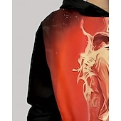 billiga Pojkens 3D Sporter &amp; Spel-Pojkar 3D Grafisk Huvtröja Långärmad Vår Höst Mode Streetwear Barn 4-12 år Huva Utomhus Ledigt Dagligen Normal