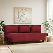 preiswerte Sofabezug-Sofabezug passend für Älvdalen-Sofa, einfarbig, gesteppte Polyester-Schonbezüge