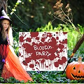 levne halloweenské nástěnné tapisérie-Halloweenská pochoutka do kufru auta, dekorace auta s duchy, halloweenské dekorace, halloweenská látková dekorace auta, halloweenská dekorace do kufru auta, dekorace s duchy a dýní, tapeta na zeď