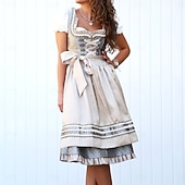 halpa Naiset-Oktoberfest Mekot dirndl impi baijerilainen Saksa München Niityt Naisten Juhla Olutfestivaali Perinteinen tyyli kangas Leninki Esiliina Ilman puseroa (70 cm)