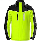 abordables Chaquetas y chalecos para hombre-Impermeable para motocicleta Wosawe, modelos para hombre y mujer, resistente al viento, para pesca al aire libre, senderismo, abrigo, práctico almacenamiento, cortavientos ME224