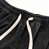 baratos Calças de Corrida &amp; Meias-Homens Calça Joggers Calças Esportivas Calças de Corrida Cintura elástica Com Cordão Calças Desportos e Ar livre Casual Outono Algodão Secagem Rápida Leve Respirável Tênis Cooper Corrida Normal Roupa