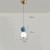 cheap Pendant Lights-Nordic Pendent Lamp Modern Simplicity Bedroom Bedside Lamp Personalized Creativity LED Restaurant Bar Aisle Chandelier