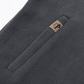 preiswerte Oberteile-Herren Windjacke Wanderjacke Fleecejacke Außen Warm Wanderoutfits Wanderbekleidung Winter Herbst Oberteil Camping / Wandern / Höhlenforschung Laufen Dunkelgrau Schwarz Armeegrün
