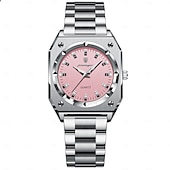 cheap Quartz Watches-Luxury Elegant Square Ladies Watch Waterproof Luminous Watch for Woman Stainless Steel Quartz Women&#039;s Watches