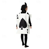 olcso Férfi jelmezek-Alice in Wonderland Tündérmese Kártya katonák Ruhák Csoportos jelmez Mesekönyv karakterek Filmsztár jelmez for Férfi Női Fiú Gyermek Felnőttek Mindszentek napja Farsang A könyv világnapja