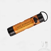 baratos Luzes de paisagem-Lanterna portátil para acampamento ao ar livre, multifuncional, leve, pequena lanterna, lanternas de LED, lanternas portáteis para acampamento com gancho magnético para churrasco ao ar livre, pesca